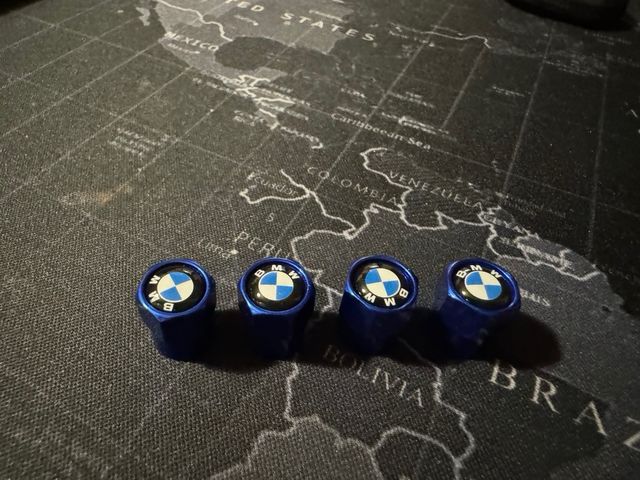 Tapones BMW azules