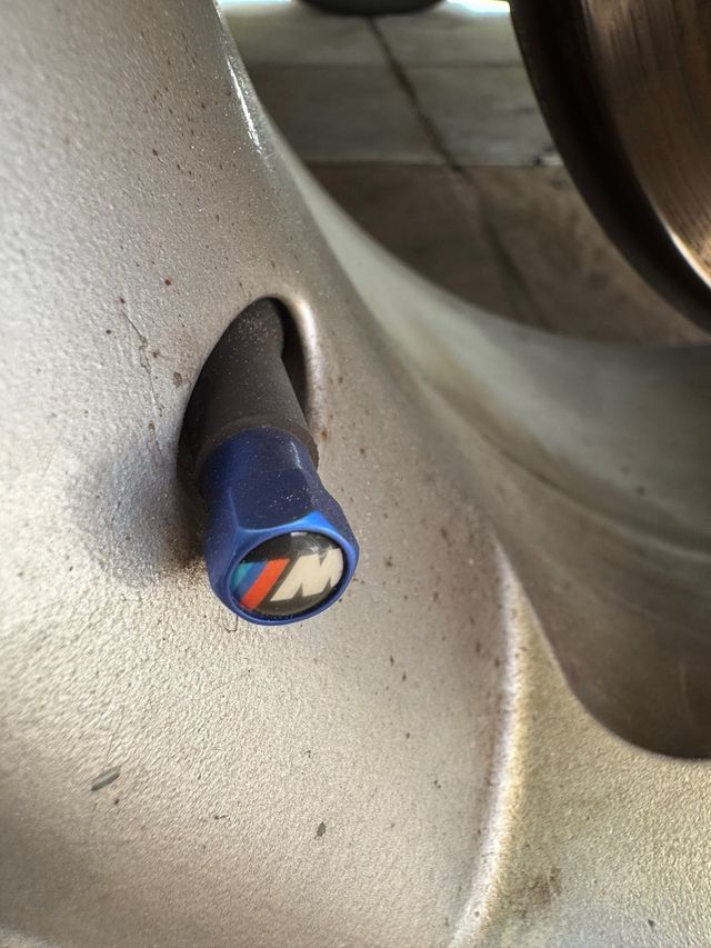 Tapones BMW azules