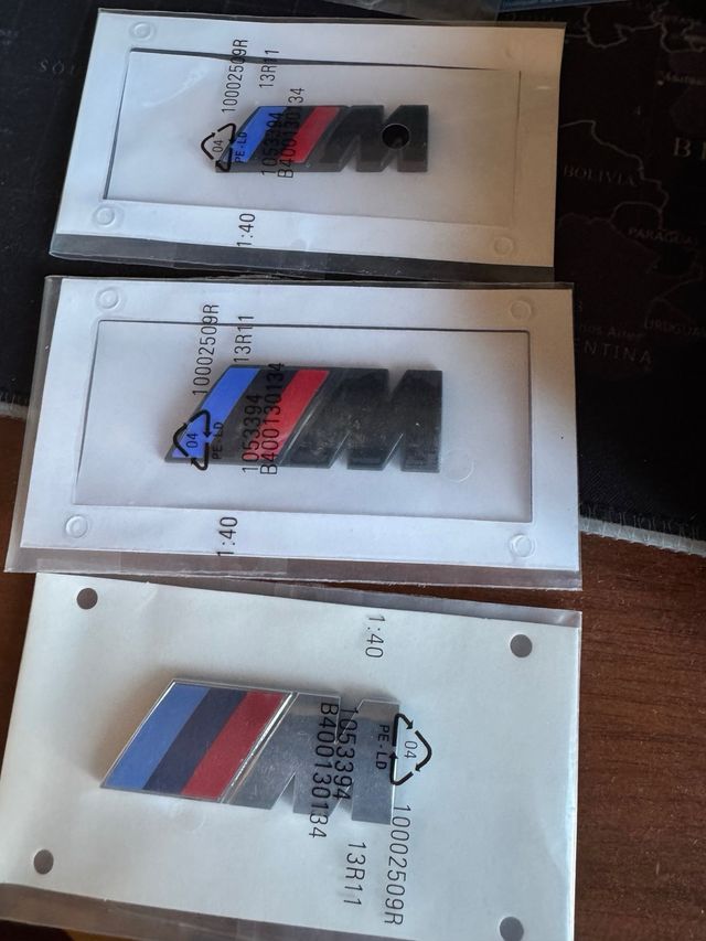 Tapones BMW azules