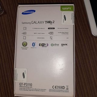 Tablet Samsung Galaxy Tab 2 + accesorios 