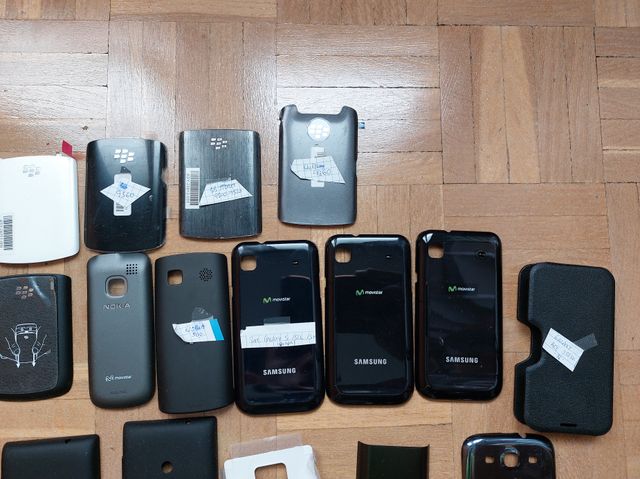 Set di custodie e componenti per telefoni cellulari Samsung Nokia ecc.