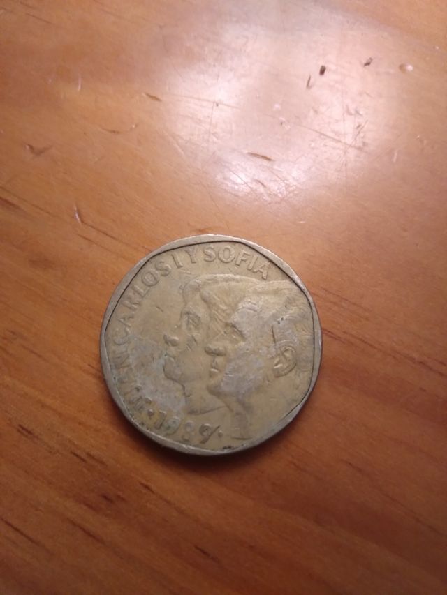Moneda 500pts(1989)Negociable