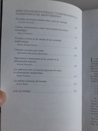 "La alimentación mediterránea: Historia, cultura,