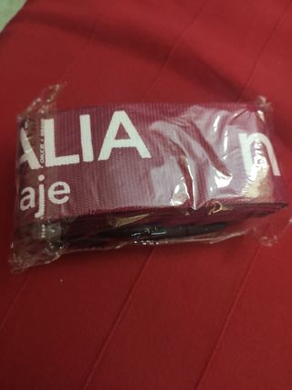 Medidor peso maleta + cinta seguridad