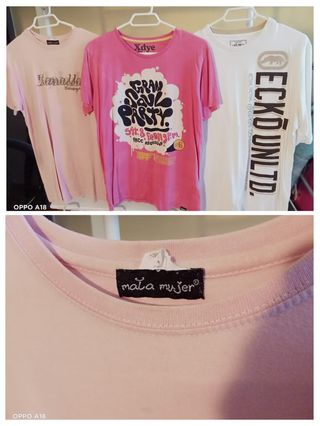 Lote 6 camisetas