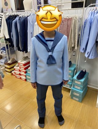 Traje comunión niño tipo marinero