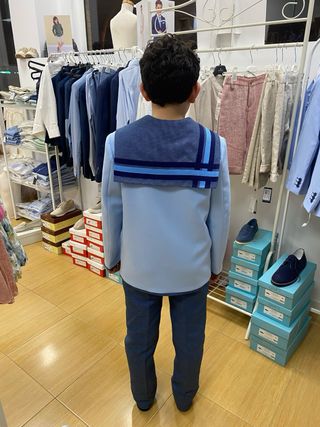 Traje comunión niño tipo marinero