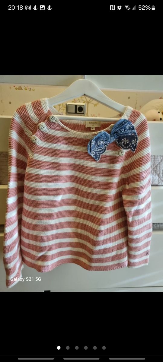 MAGLIA primaverile da bambina Nanos