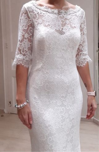 Vestido de novia de corte sirena