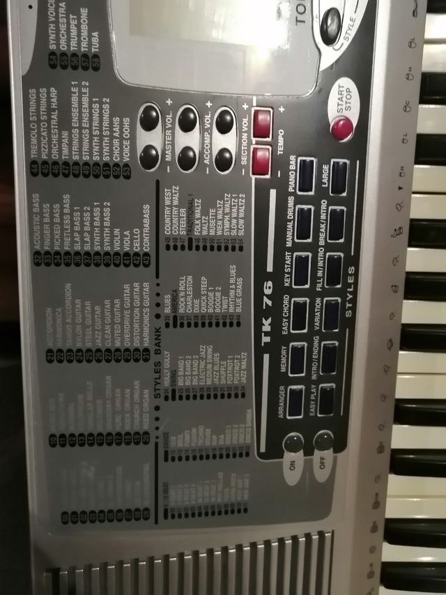 Tastiera Farfisa TK76