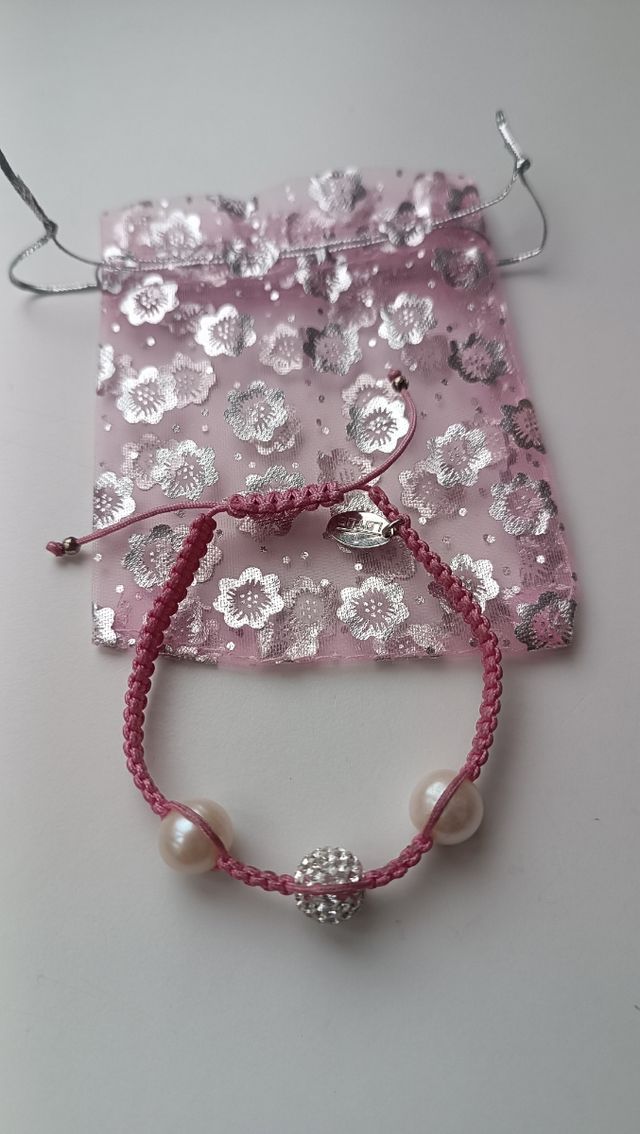 Pulsera Lotus rosa