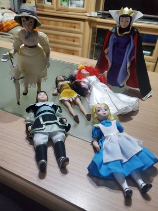 Colección 24 figuras Disney porcelana