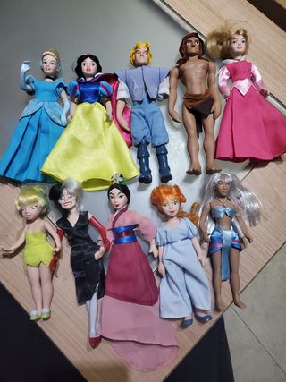 Colección 24 figuras Disney porcelana