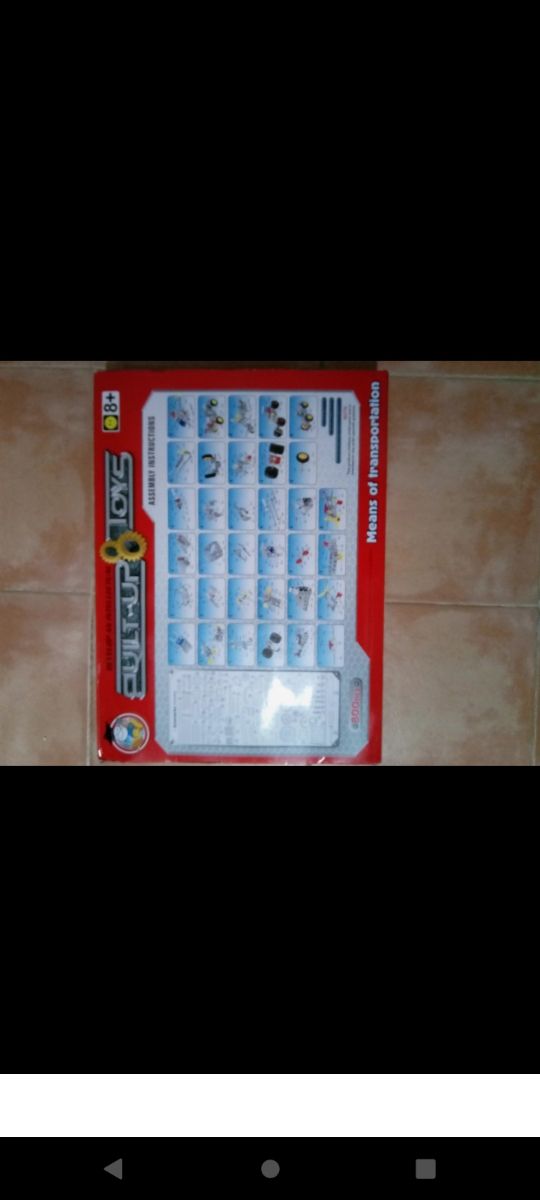 Juego para montar tus vehículos