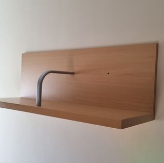 Estante efecto roble