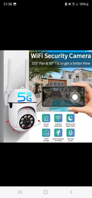 Telecamera videosorveglianza wifi