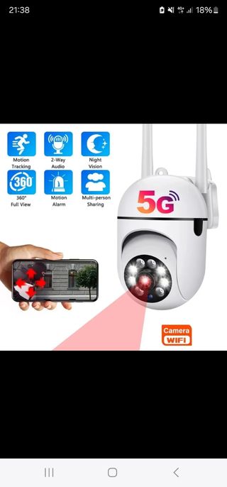 Telecamera videosorveglianza wifi