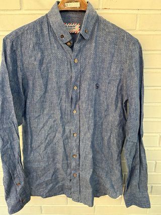 Camisa 100% lino EL GANSO talla 37