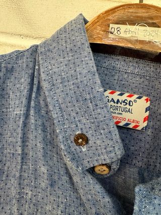 Camisa 100% lino EL GANSO talla 37