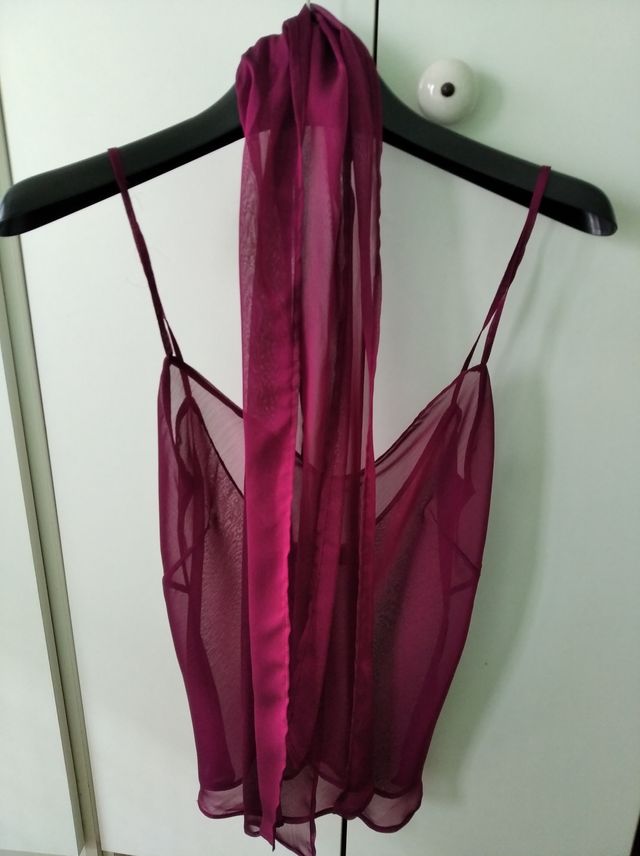 🟥Camisa, cuerpo y fular de Adolfo Domínguez