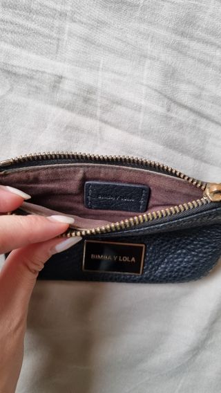 Monedero piel cartera Bimba y Lola bolso