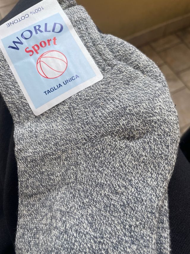 12 paia calzini cotone spugna