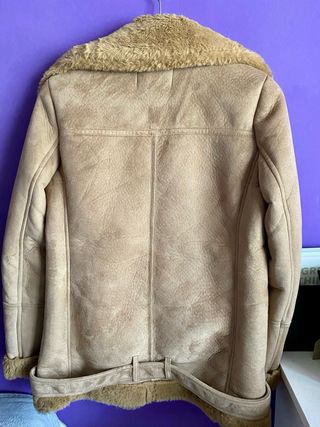 Abrigo forrado de pelo