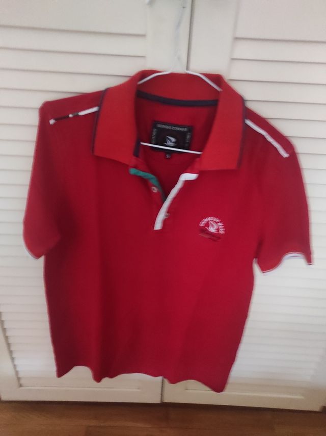 Polo chico manga corta.