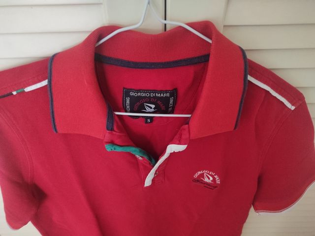 Polo chico manga corta.