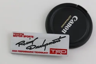 Emblema Placa TOYOTA MOTOR SPORT TRD RACING