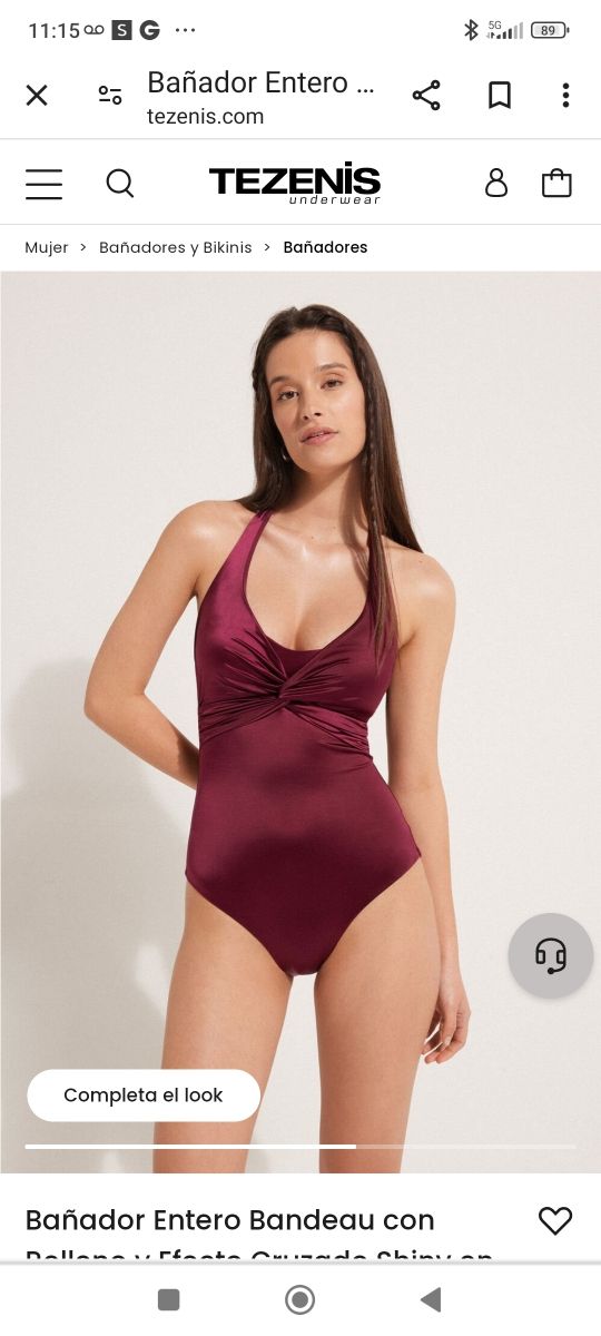 Bañador mujer a estrenar