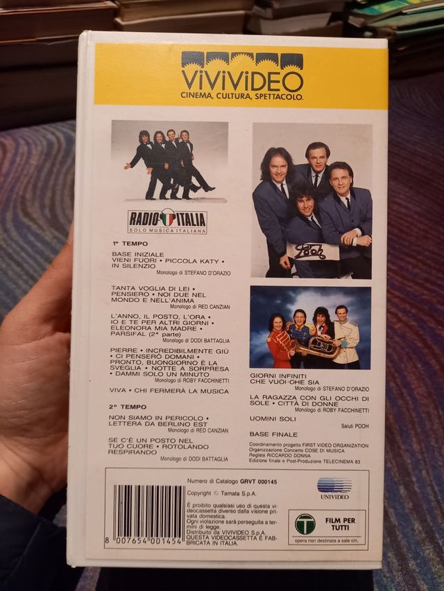 Pooh 25 la nostra storia videocassette