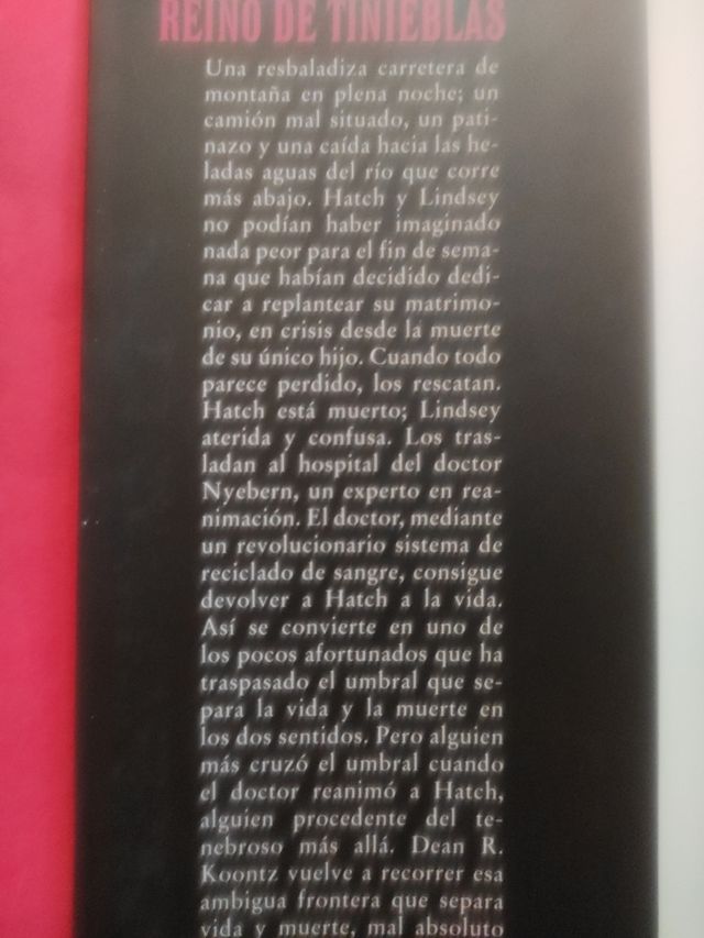 REINO DE TINIEBLAS .DEAN R.KOONTZ