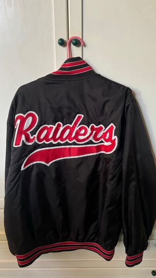 chaqueta raiders talla L