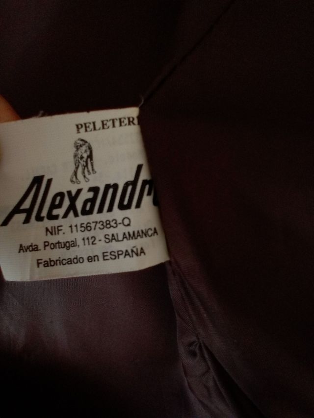 Chaqueta hombre cuero piel cordero REBAJADA