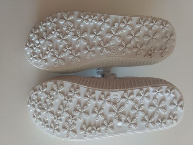 Talla 23 zapatilla / bailarina / mercedita lona