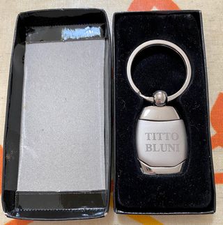 Portachiavi elegante, tilista spagnolo Titto Bluni