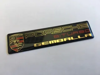 Emblema PORSCHE GEMBALLA 