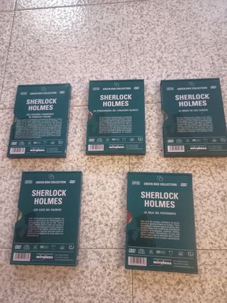 Dvds Sherlock Holmes especial