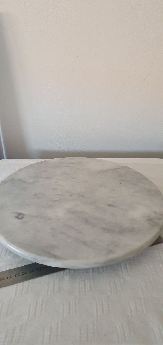 Vassoio marmo girevole