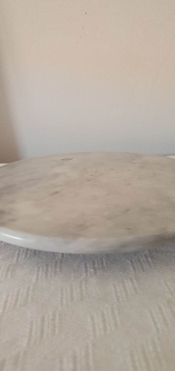 Vassoio marmo girevole