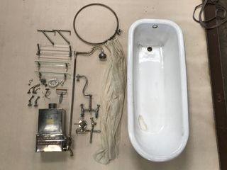 Vasca da bagno e accessori antichi