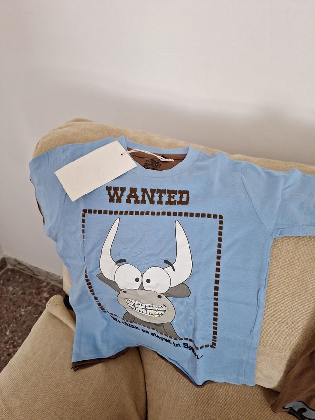 Lote 5 camisetas talla 4