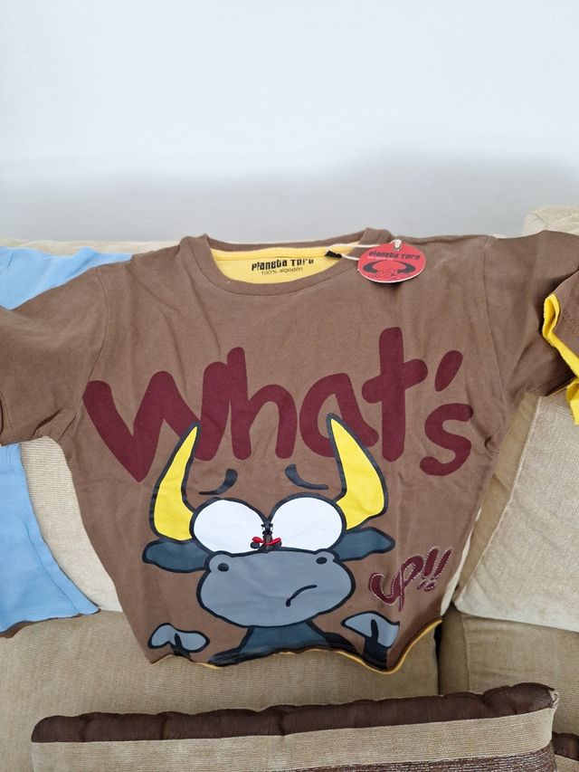 Lote 5 camisetas talla 4