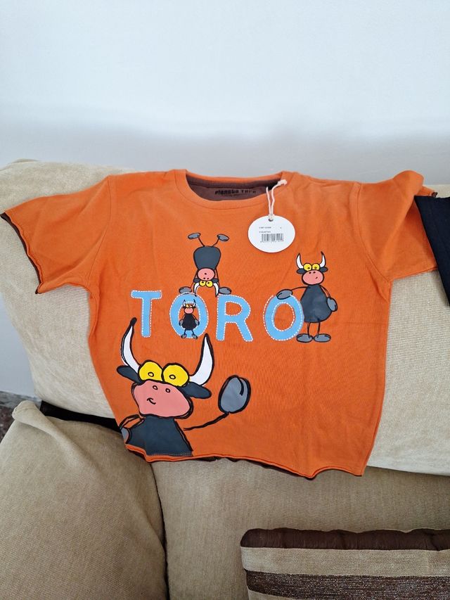 Lote 5 camisetas talla 4