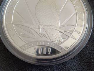 KOOKABURRA DE PLATA DE 10 Oz  Australia 2009
