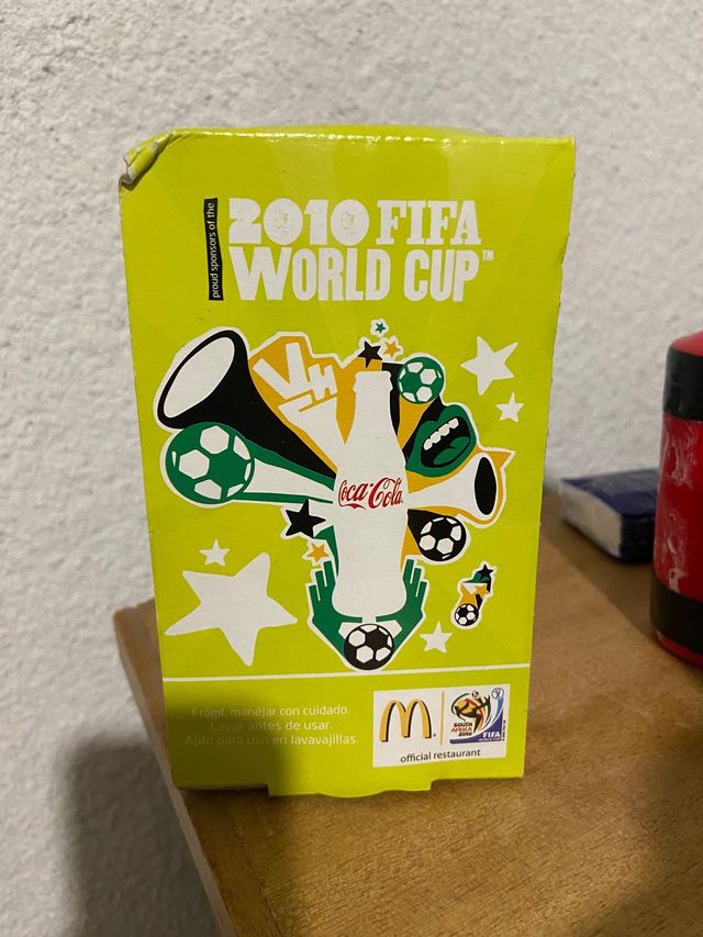 Vaso coca cola mundial 2010