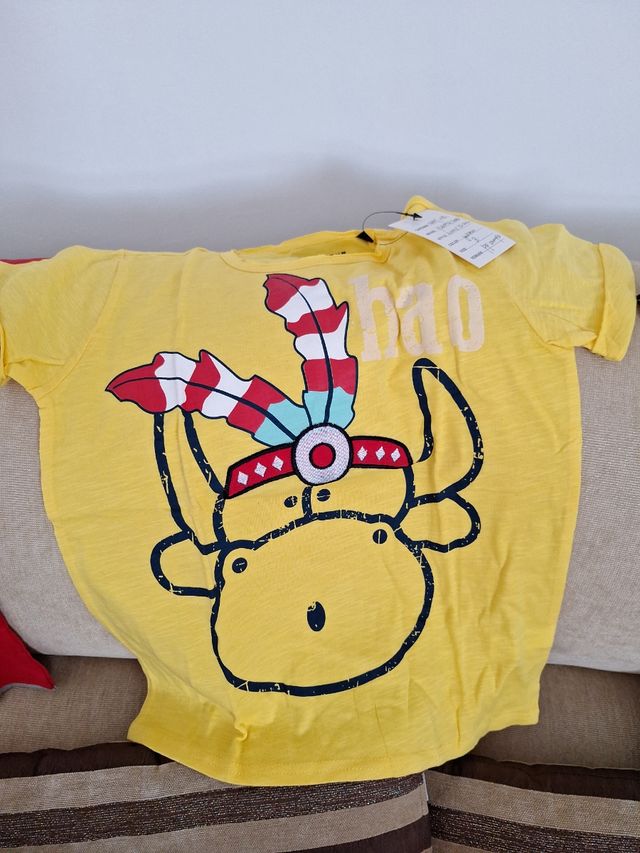 Lote 5 camisetas talla 8