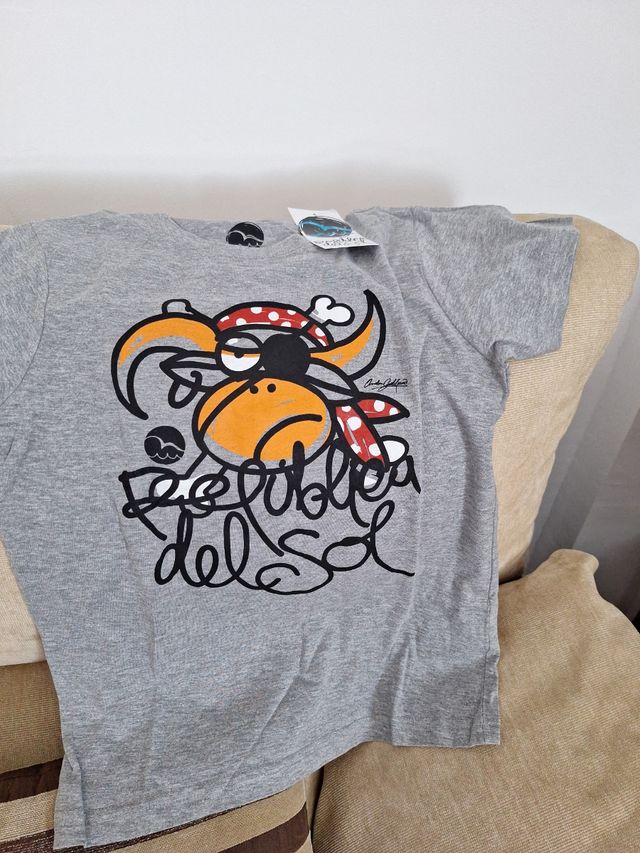 Lote 5 camisetas talla 8