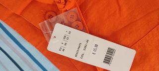 Pantaloni spiaggia Triumph arancioni lino cotone